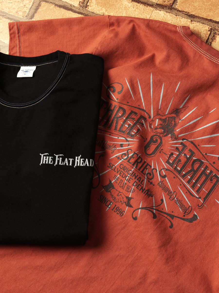 3本針の1本外し Tシャツ FN-THC-057