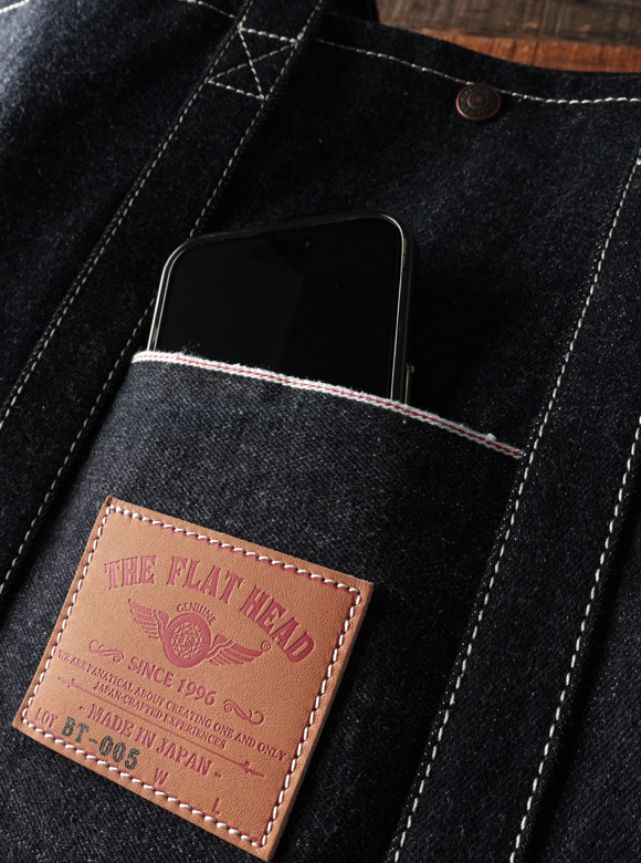 18oz デニムトートバッグ FN-BT005 | THE FLAT HEAD