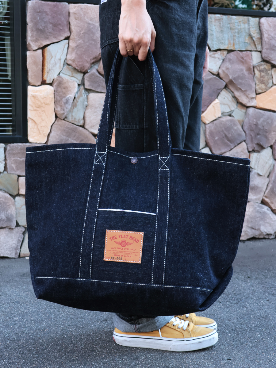 18oz デニムトートバッグ FN-BT005