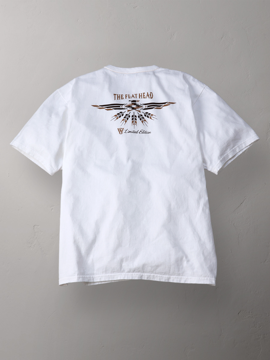 ウェブショップ限定 3本針の1本外し Tシャツ FN-THC-061EC