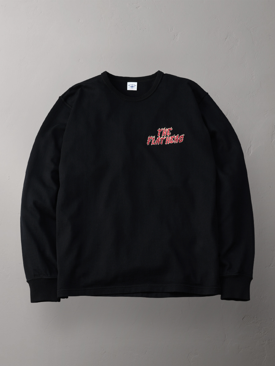 吊り生地 双糸 ロングスリーブTシャツ FN-TML-103