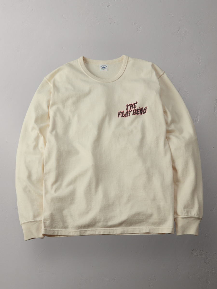 吊り生地 双糸 ロングスリーブTシャツ FN-TML-103