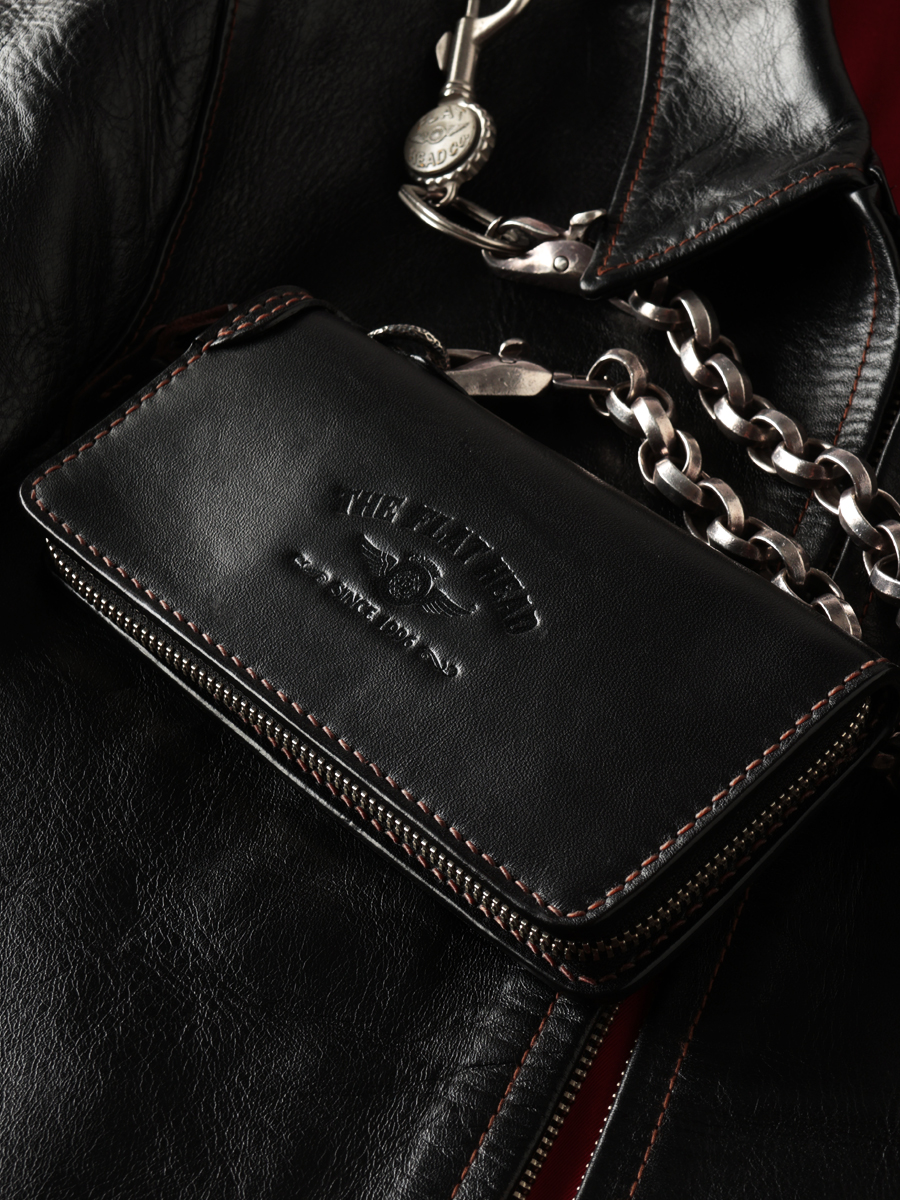 トラッカーウォレット　226 HORWEEN CHROMEXCEL DOUBLE-SIDE BLACK / トラッカーウォレット