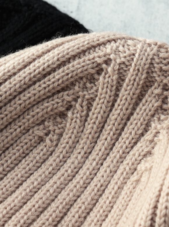 .01 無縫製による型くずれの軽減