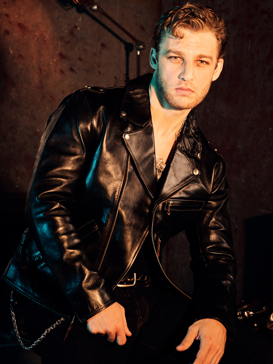 ホースハイド ダブル ライダースジャケット FN-LJ-HW004