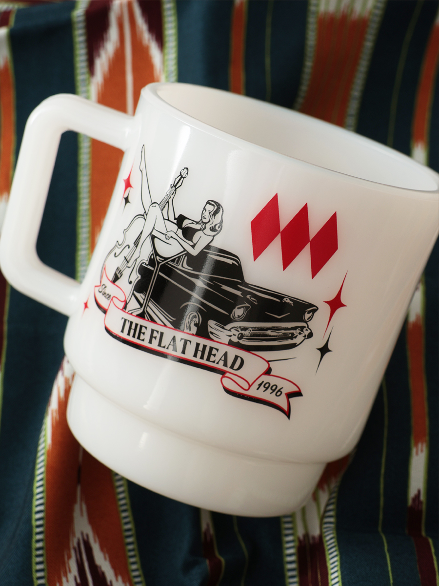 上越店＆ウェブショップ限定 ミルクガラス マグカップ FN-MUG-002JEC