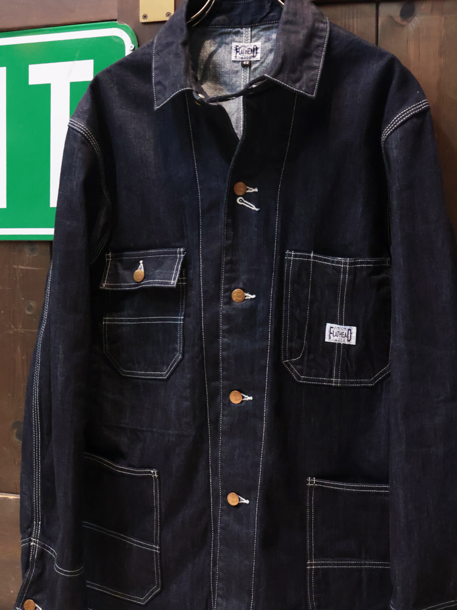 10oz デニム カバーオール FN-OJ-DC002