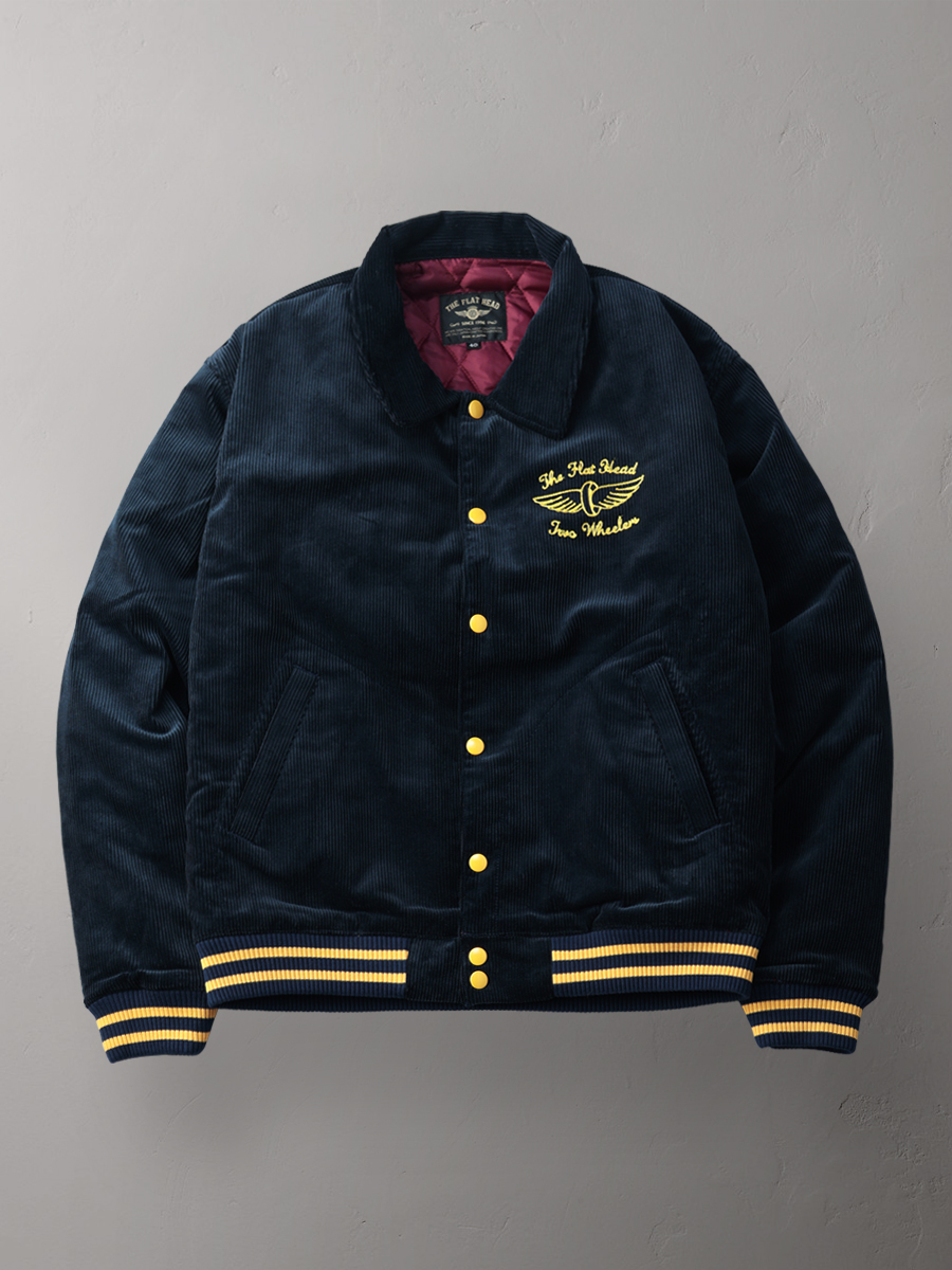 コーデュロイ バーシティジャケット FN-OJ-V003