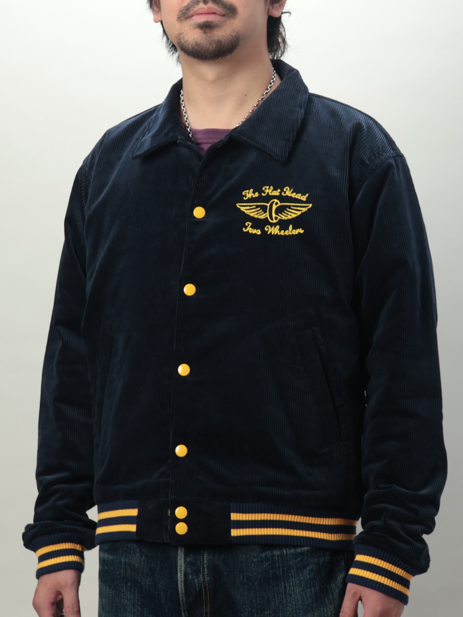 コーデュロイ バーシティジャケット FN-OJ-V003