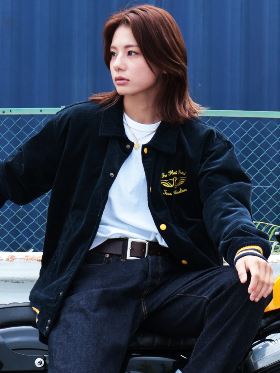 コーデュロイ バーシティジャケット FN-OJ-V003