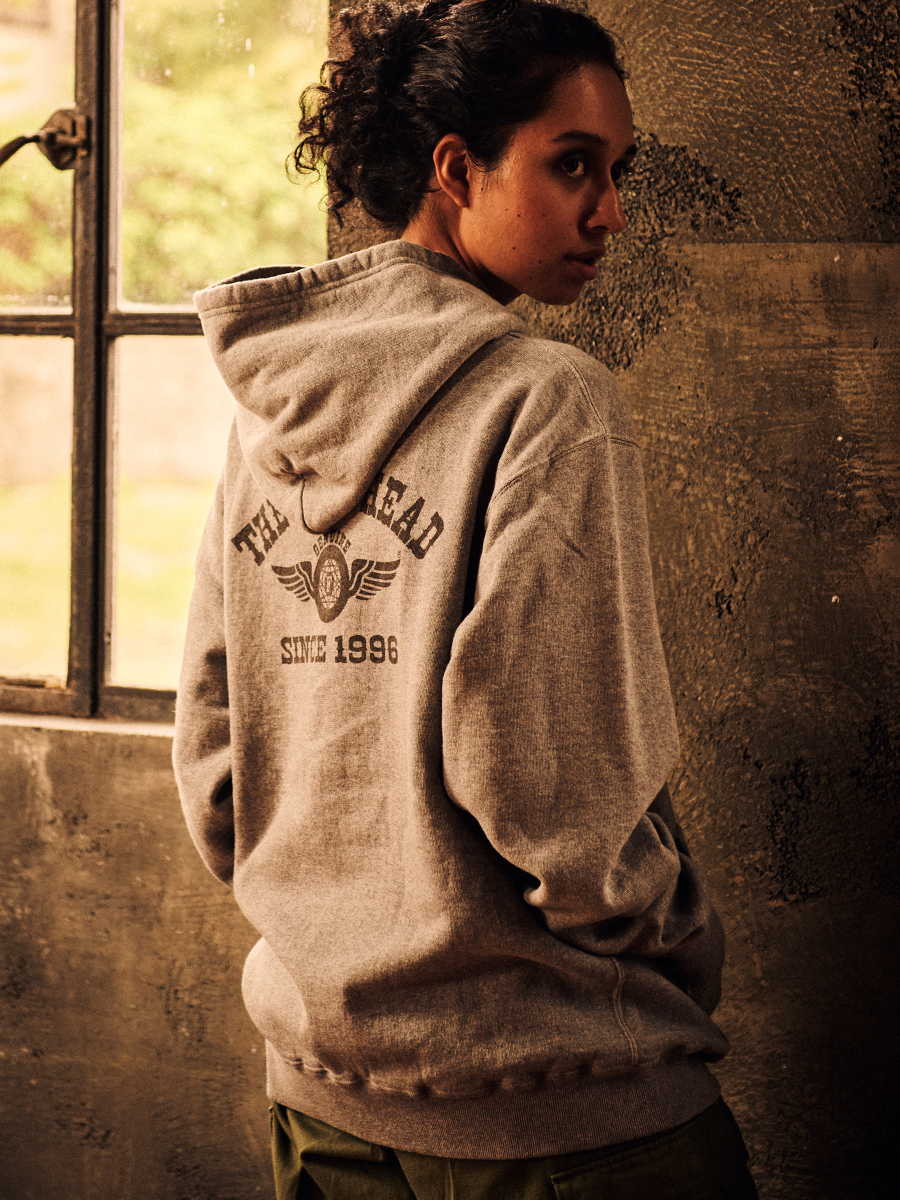 スウェットパーカー フライングホイール 裏起毛 FN-SWP-216