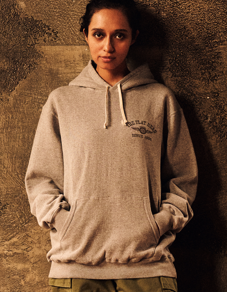 スウェットパーカー 裏起毛 - FLYING WHEEL -