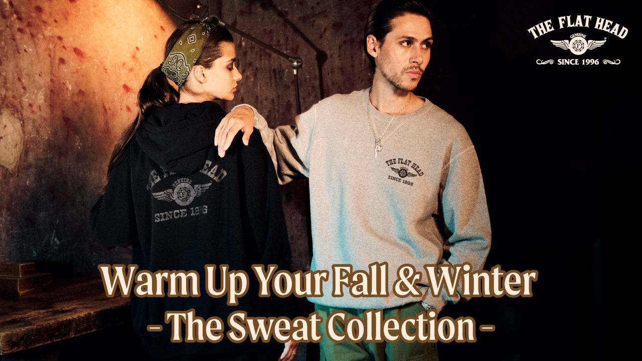 秋冬を暖かく彩る、スウェットコレクション ▶▶