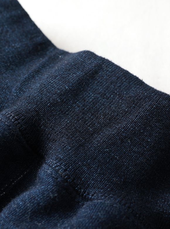 .02 インディゴ染めのリブ