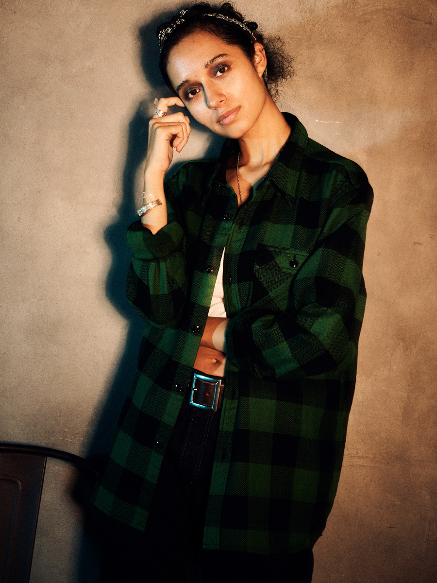 ブロックチェック ネルシャツ FN-SNR-101L