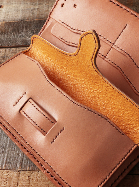 ウェブショップ限定 ホースハイド×多脂革 ロングウォレット FN-WLN5