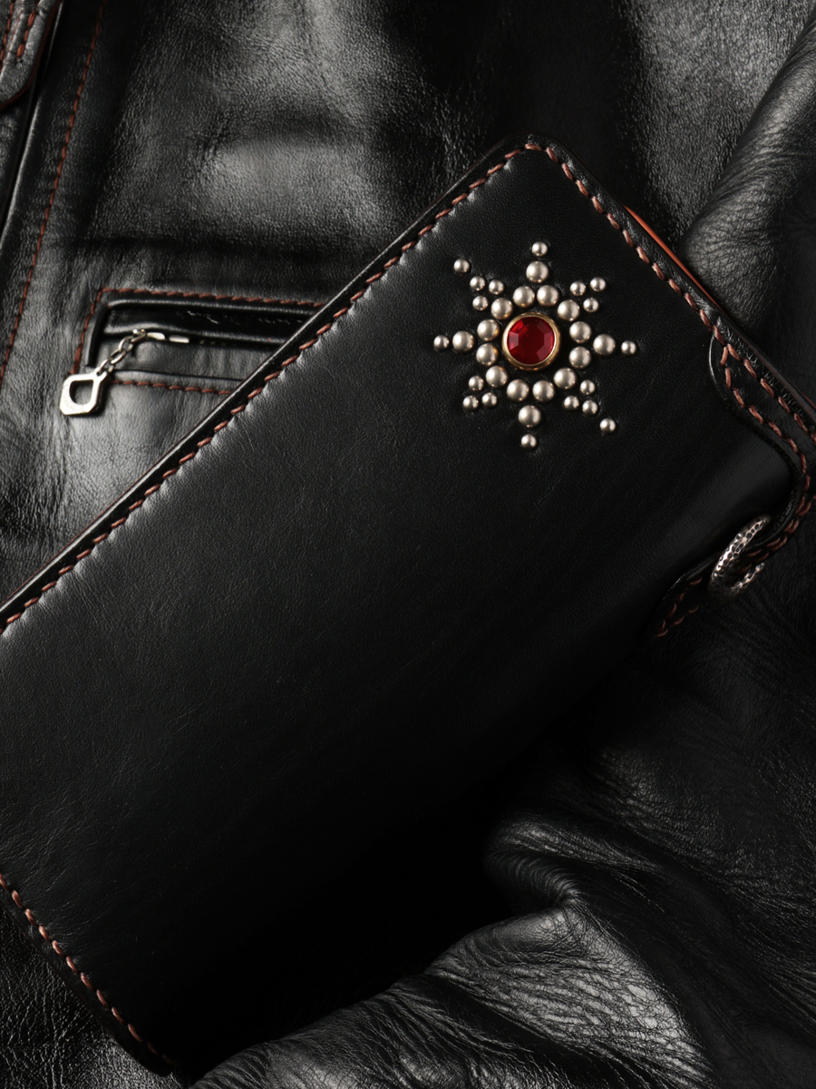 ウェブショップ限定 ホースハイド×多脂革 ロングウォレット FN-WLN5-5S4S