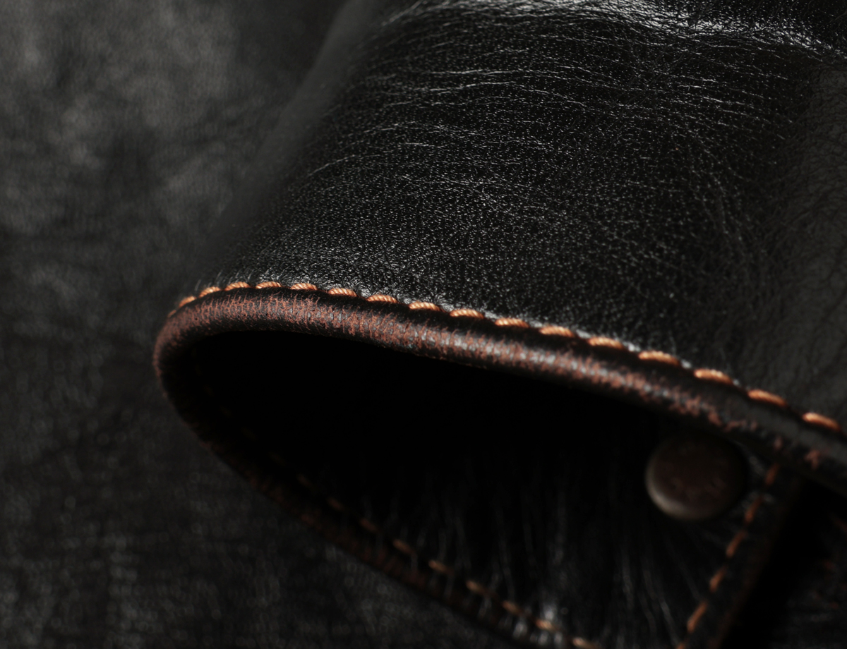 袖部分の茶芯の画像