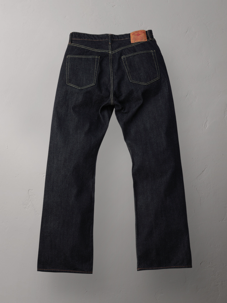 12.5oz 左綾ジンバブエコットン ワイドブーツカット ジーンズ FN-D217