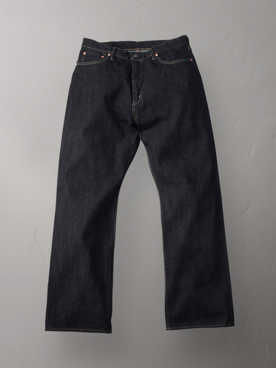 12.5oz 左綾ジンバブエコットン ワイドブーツカット ジーンズ FN-D217