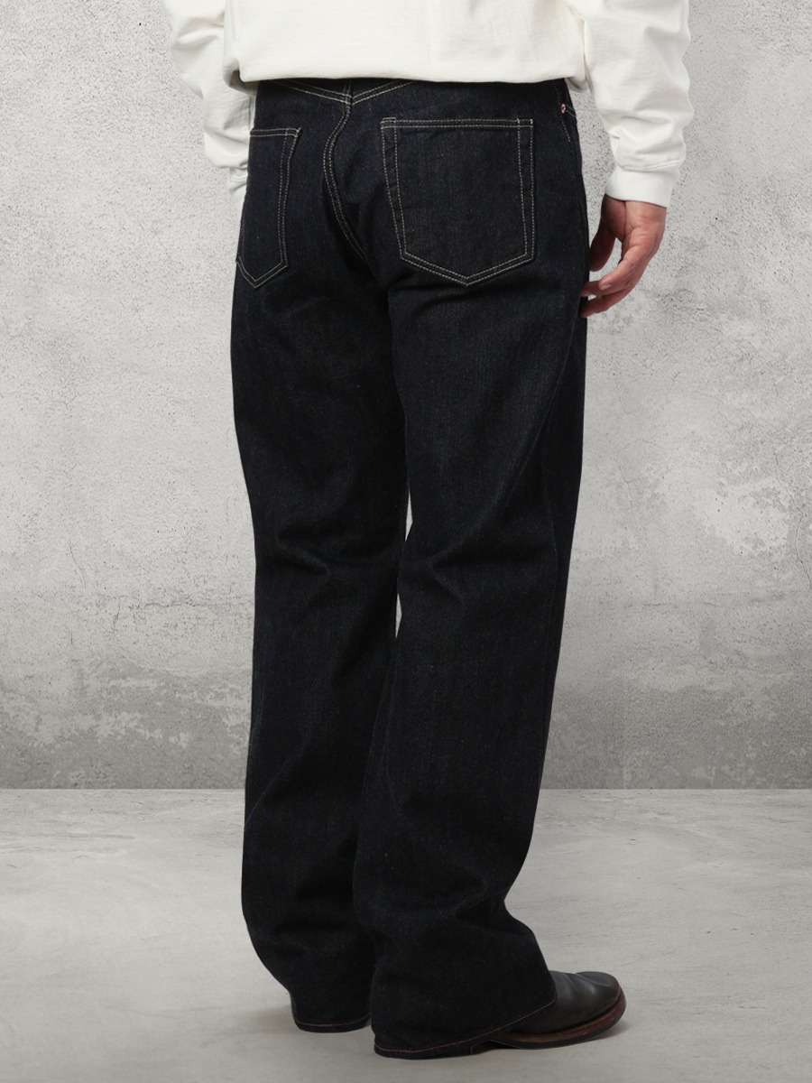 12.5oz 左綾ジンバブエコットン ワイドブーツカット ジーンズ FN-D217