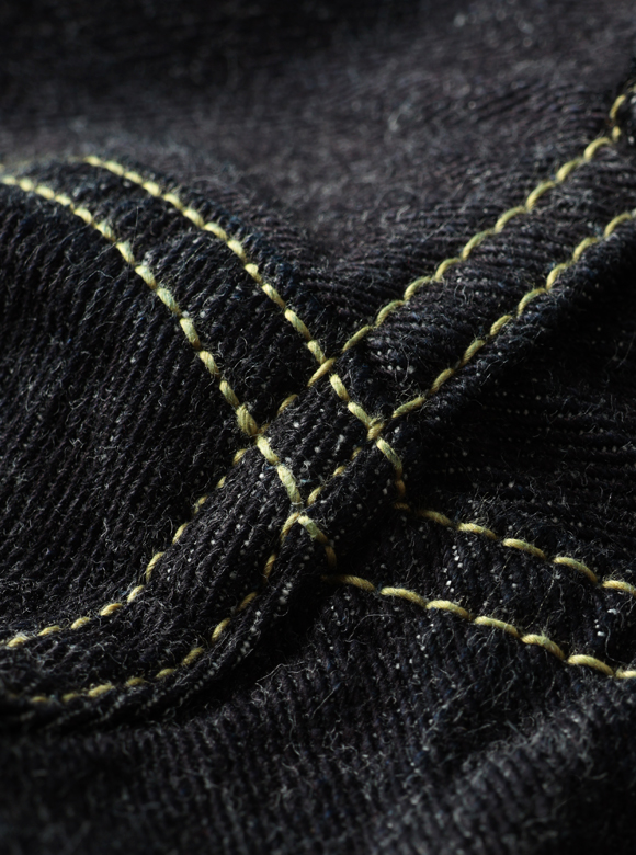 .02 ヴィンテージライクな巻き縫い縫製