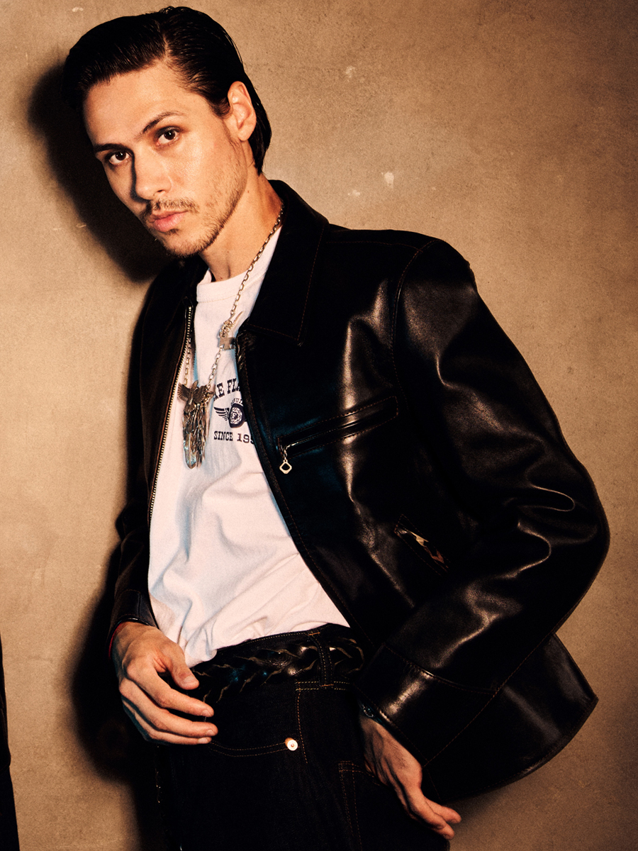 ホースハイド シングル ライダースジャケット FN-LJ-HS005