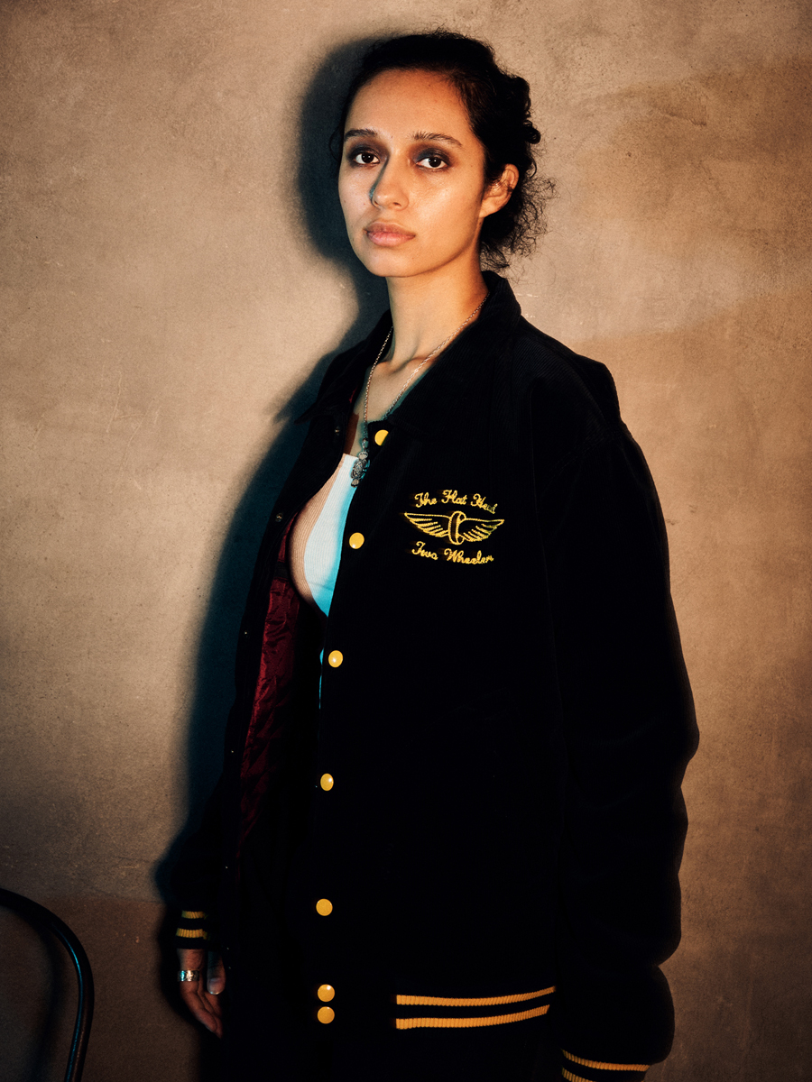 コーデュロイ バーシティジャケット FN-OJ-V003