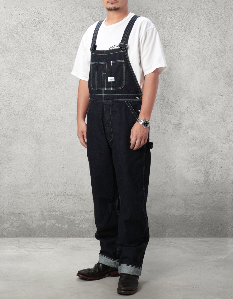 12oz デニム オーバーオール