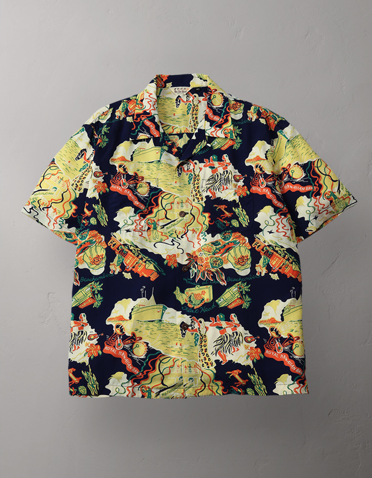 ハワイアンシャツ - LUXURY LINER -