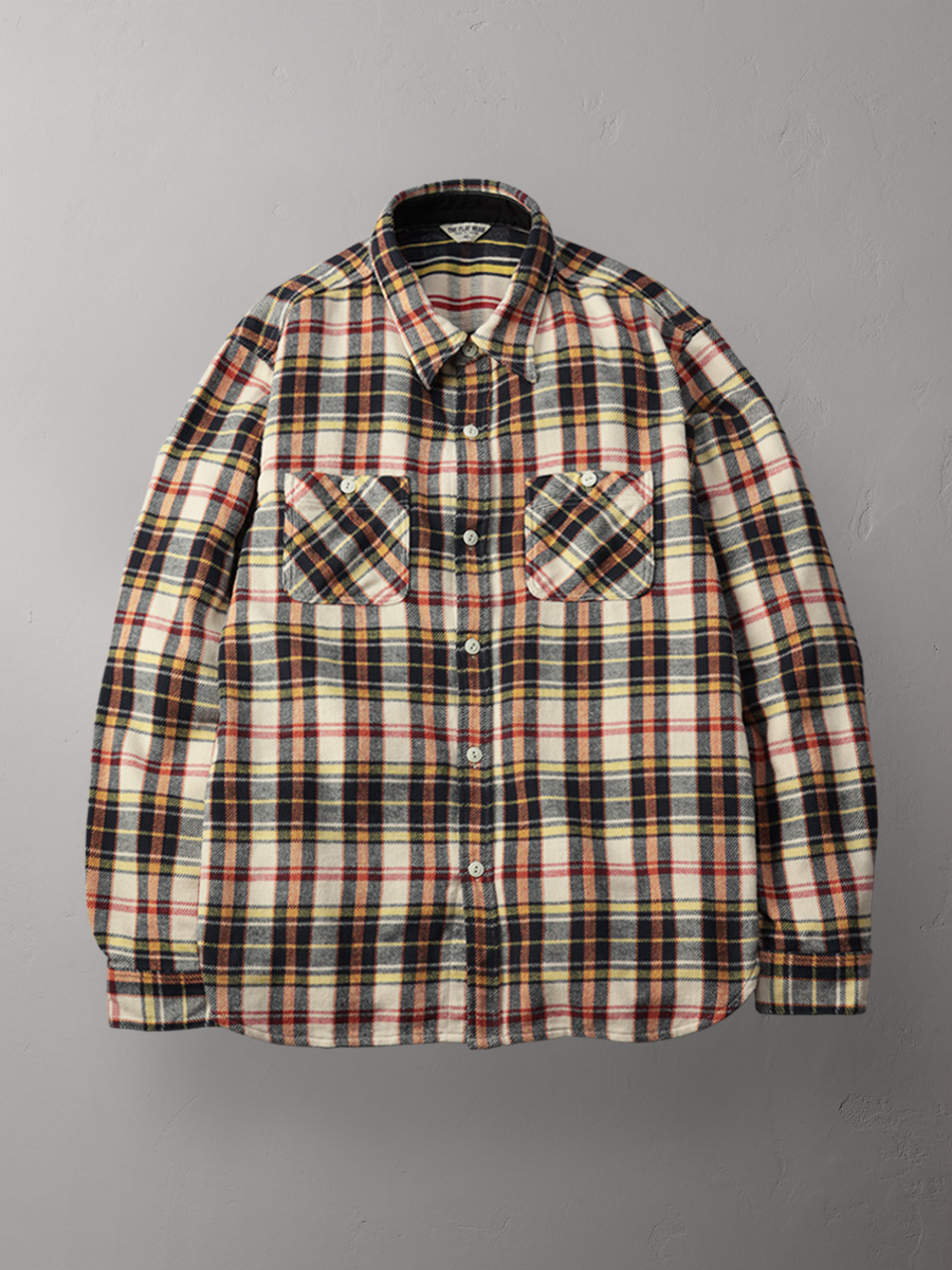 チェック フランネルシャツ FN-SNR-014L