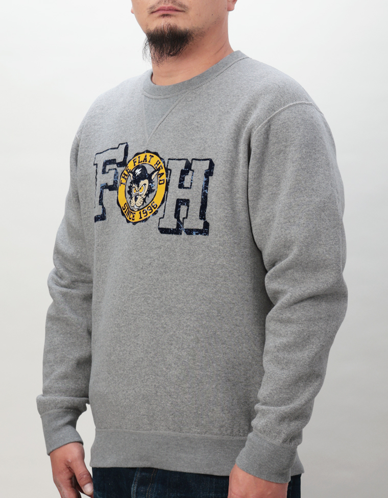 クルーネックスウェット 裏起毛 FN-SWC-218