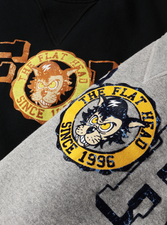 .04 擦れたヴィンテージプリントを思わせるプリント