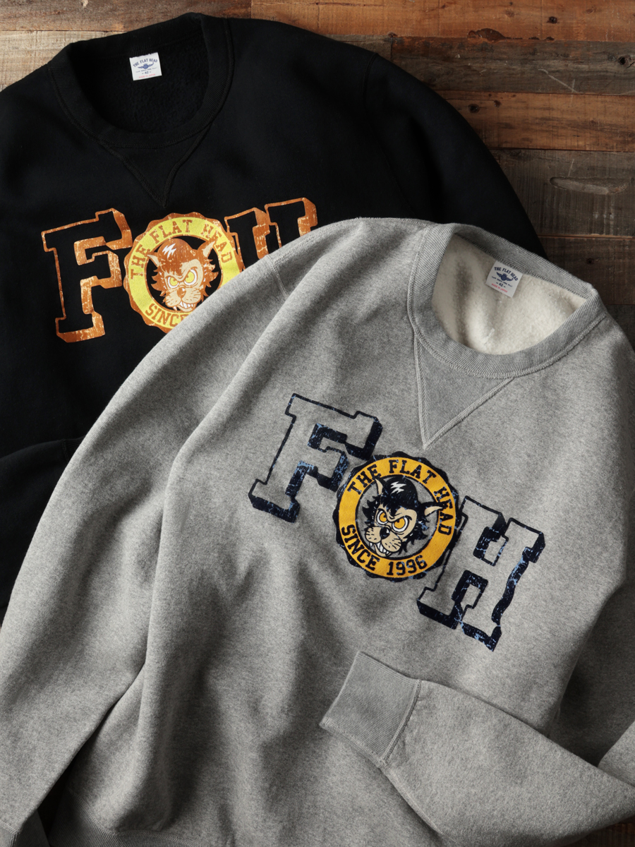 クルーネックスウェット 裏起毛 FN-SWC-218