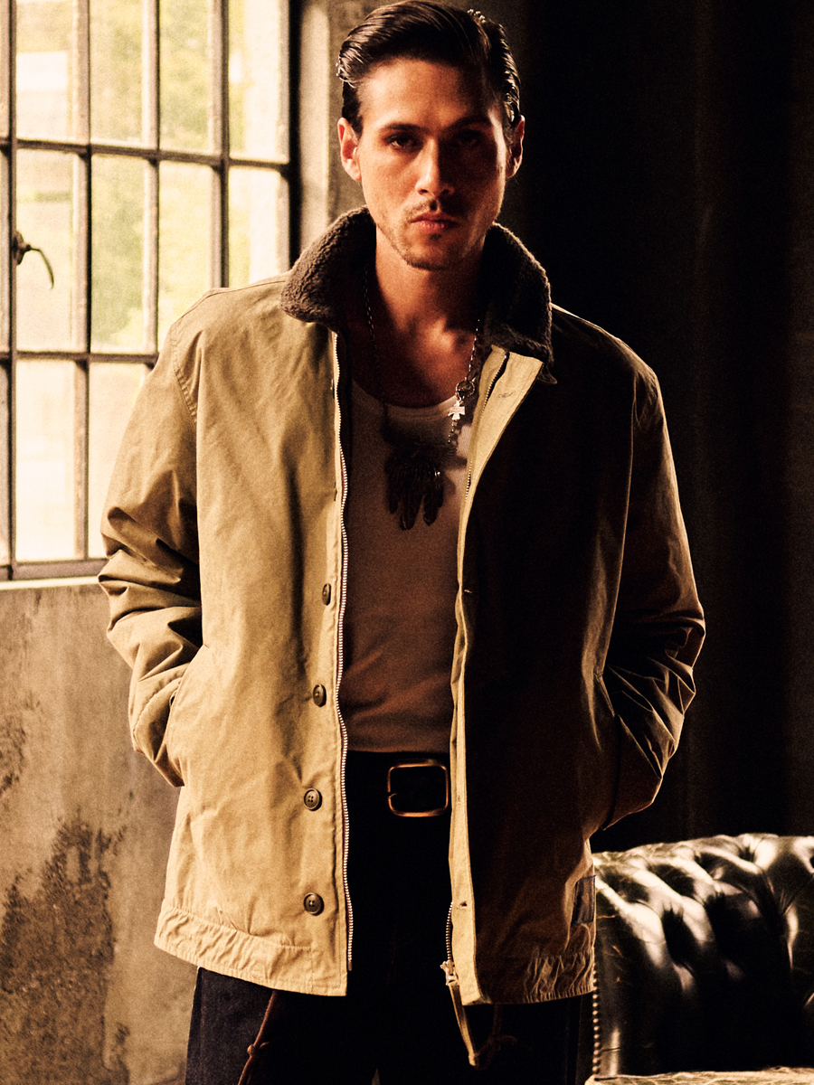 ボアジャケット FN-OJ-C015 | THE FLAT HEAD