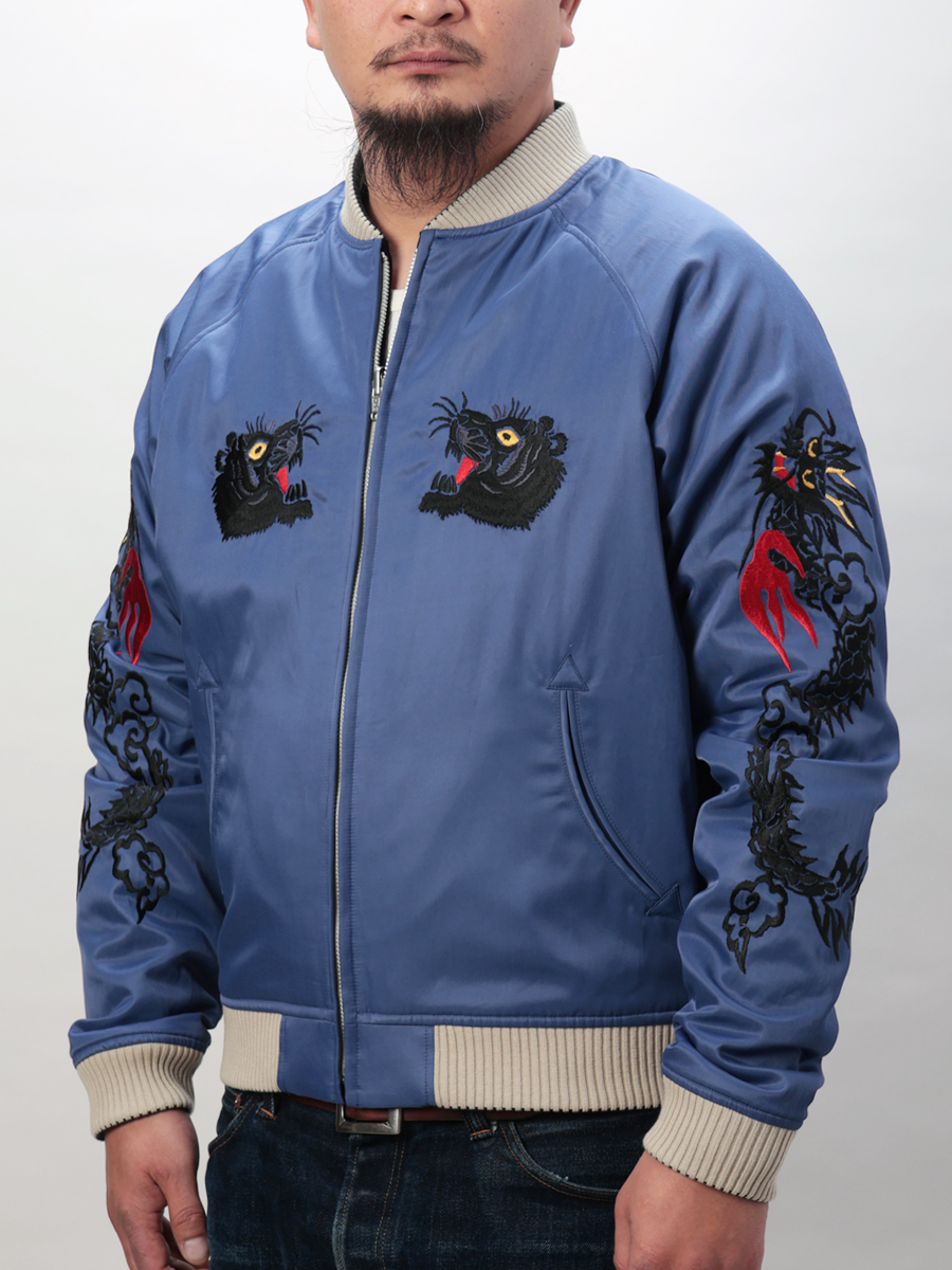 別珍スーベニアジャケット アイスランドマップ FN-OJ-SV005