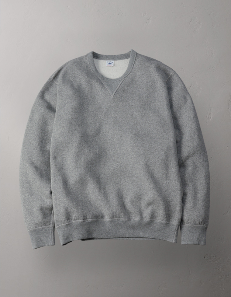 クルーネックスウェット - 裏起毛 -