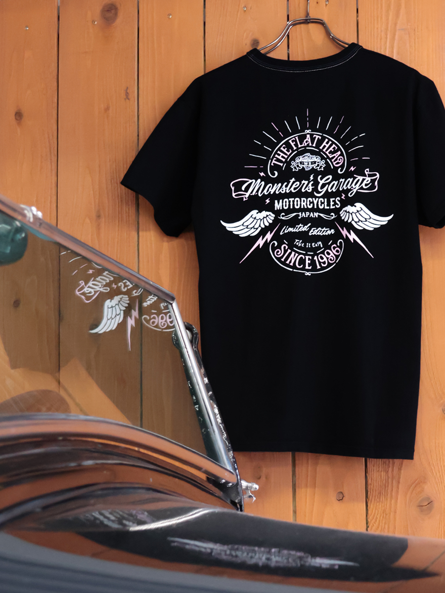 ウェブショップ限定 3本針の1本外し Tシャツ FN-THC-062EC