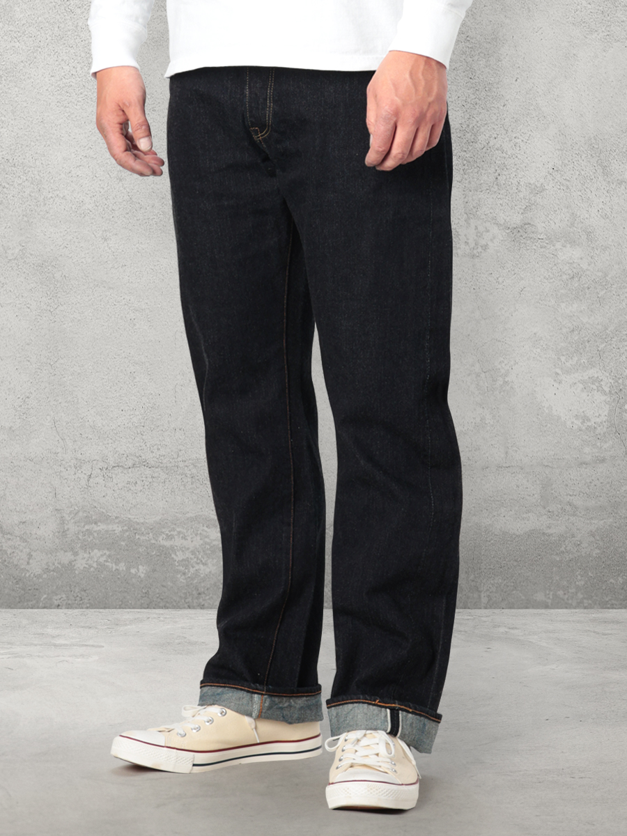 14.5oz ワイドストレート ジーンズ FN-3004 | THE FLAT HEAD