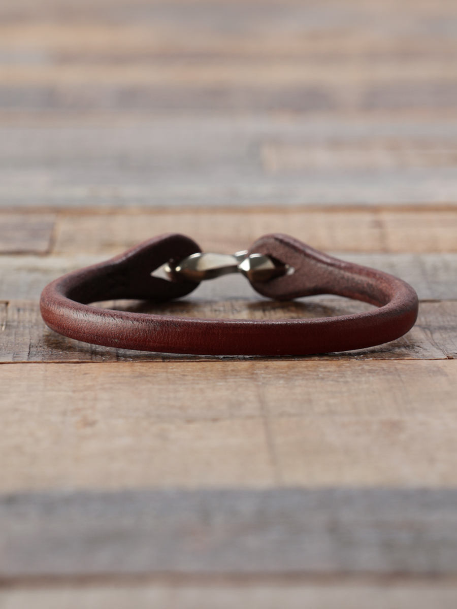 レザーブレスレット シングル FN-GLB-101