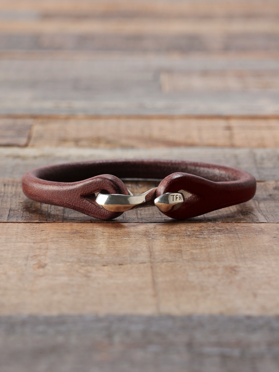 レザーブレスレット シングル FN-GLB-101 | THE FLAT HEAD