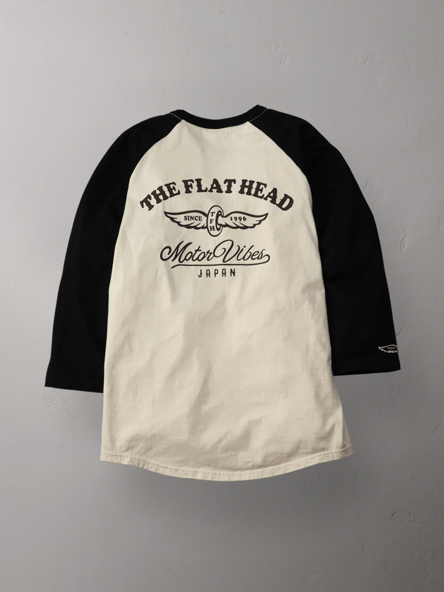 ウェブショップ限定 ラグラン七分袖Tシャツ FN-TSRB-005EC