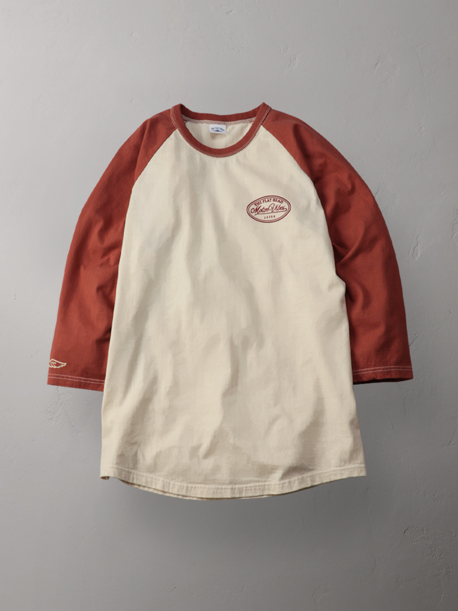 ウェブショップ限定 ラグラン七分袖Tシャツ FN-TSRB-005EC