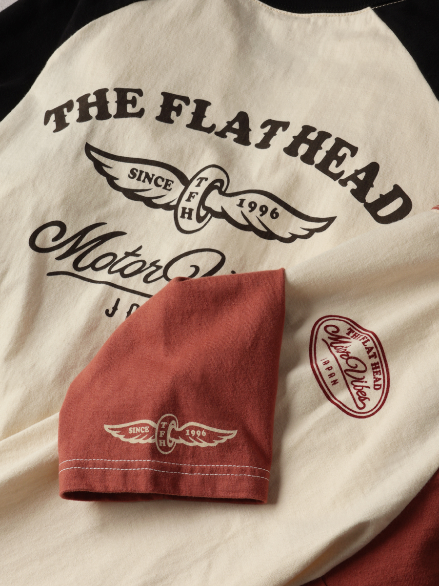 ウェブショップ限定 ラグラン七分袖Tシャツ FN-TSRB-005EC