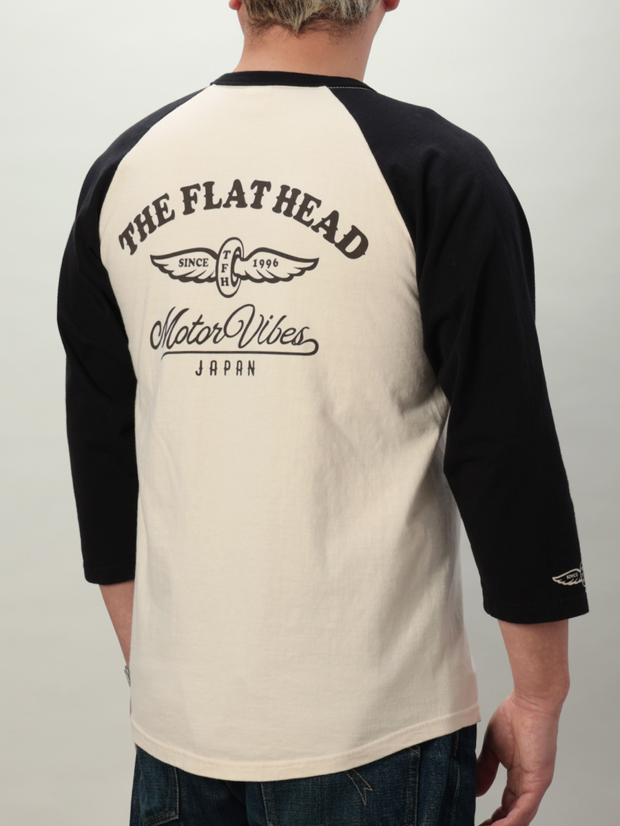 ウェブショップ限定 ラグラン七分袖Tシャツ FN-TSRB-005EC