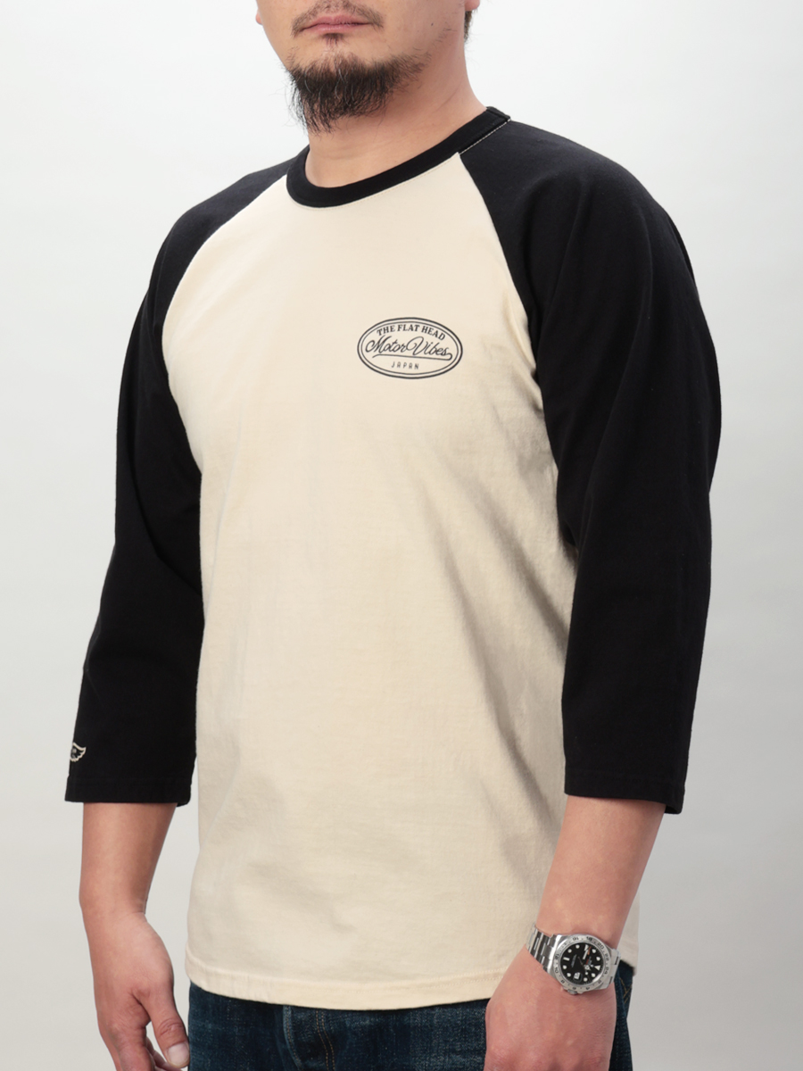 ウェブショップ限定 ラグラン七分袖Tシャツ FN-TSRB-005EC