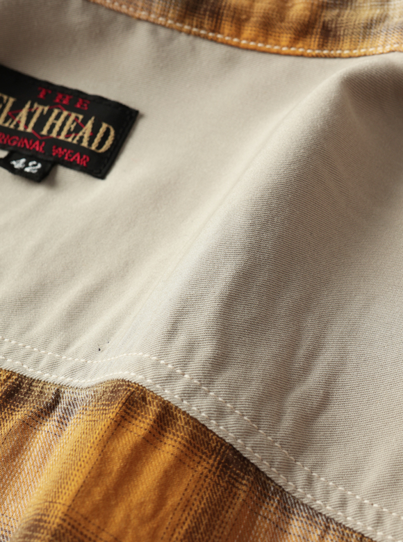 .04 バックヨーク部分の貼り合わせ