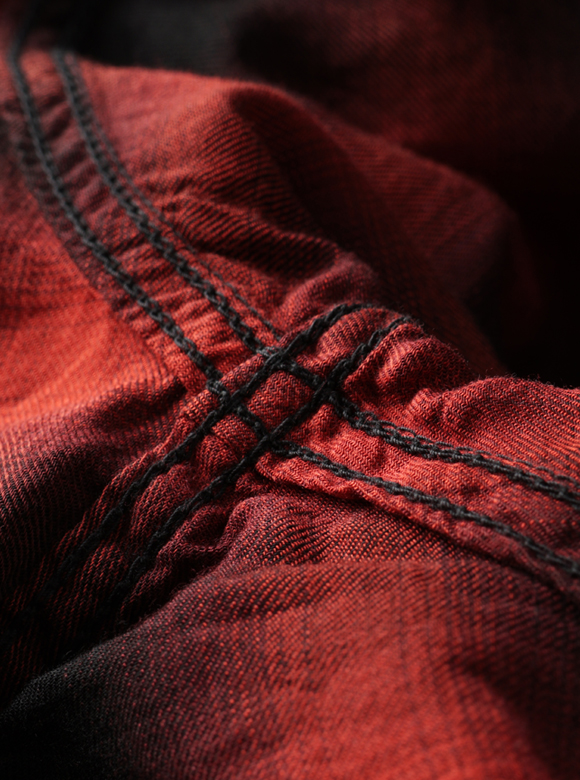 .04 主要部分の巻き縫い縫製