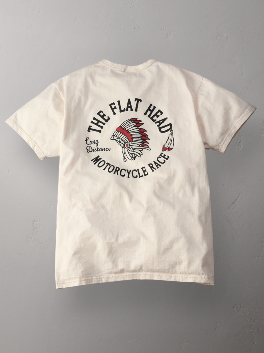 3本針の1本外し Tシャツ FN-THC-048