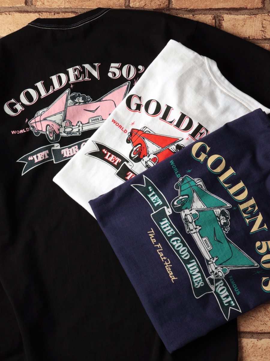 3本針の1本外し Tシャツ FN-THC-063